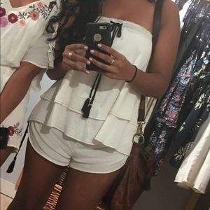 Free People Tier It Up Set, White